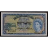 Pound Notes, Bahamas, Elizabeth II, Sweeting/Burnside A/3+6 VF-EF; Bermuda, Elizabeth II, 1952, G/
