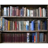 Books. Nine shelves of general stock, including Bunyan's Pilgrim's Progress, Otley: William