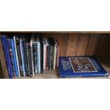 Books. 25 reference works on stained glass, all late 20th c, including medieval and contemporary