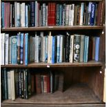 Books. Six shelves of general stock, early 19th c and later, including The Holy Bible, Oxford, 1827,