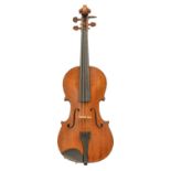 A violin, early 20th c, length of back 35.5cm Good condition