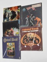 Vintage vinyl LP records. Five rock albums by Canned Heat, to include Rolling and Tumbling on Sunset