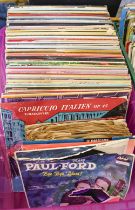 Miscellaneous records, 1960s and later, mostly easy listening, etc