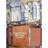 Postage stamps. Great Britain - an extensive collection of presentation packs and two binders of PHQ