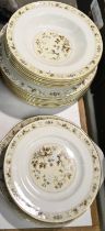 Royal Doulton Mandalay pattern dinner ware, various Generally good condition. Please note not