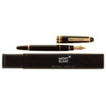 A Montblanc Mozart fountain pen Good second hand condition, in Montblanc rigid plastic repair