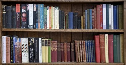 Books. Seven shelves of miscellaneous general stock, early 20th c and later, including an early 20th