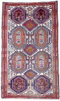 A Persian Sarouk flatweave rug,  190 x 120cm