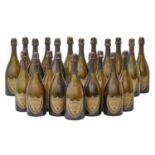 Wine. Moet et Chandon a Epernay Champagne Cuvee Dom Perignon Vintage 1990 (21 bottles)