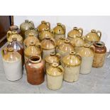 Twenty three various stoneware bottles and jars, 19th c and later, various Mixed condition, mostly