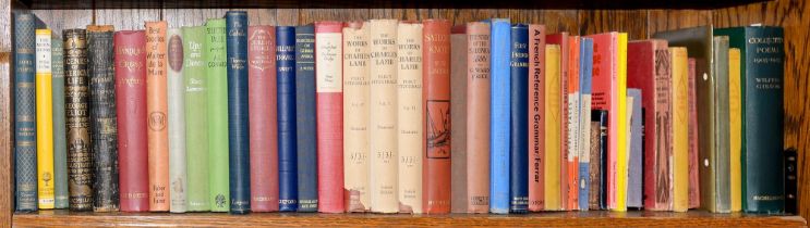 Books. Six shelves of general stock, including Eliot (George) & Thomson (Hugh, illustrator),