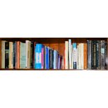 Books. Five shelves of general stock, mostly architecture and topography reference, including some
