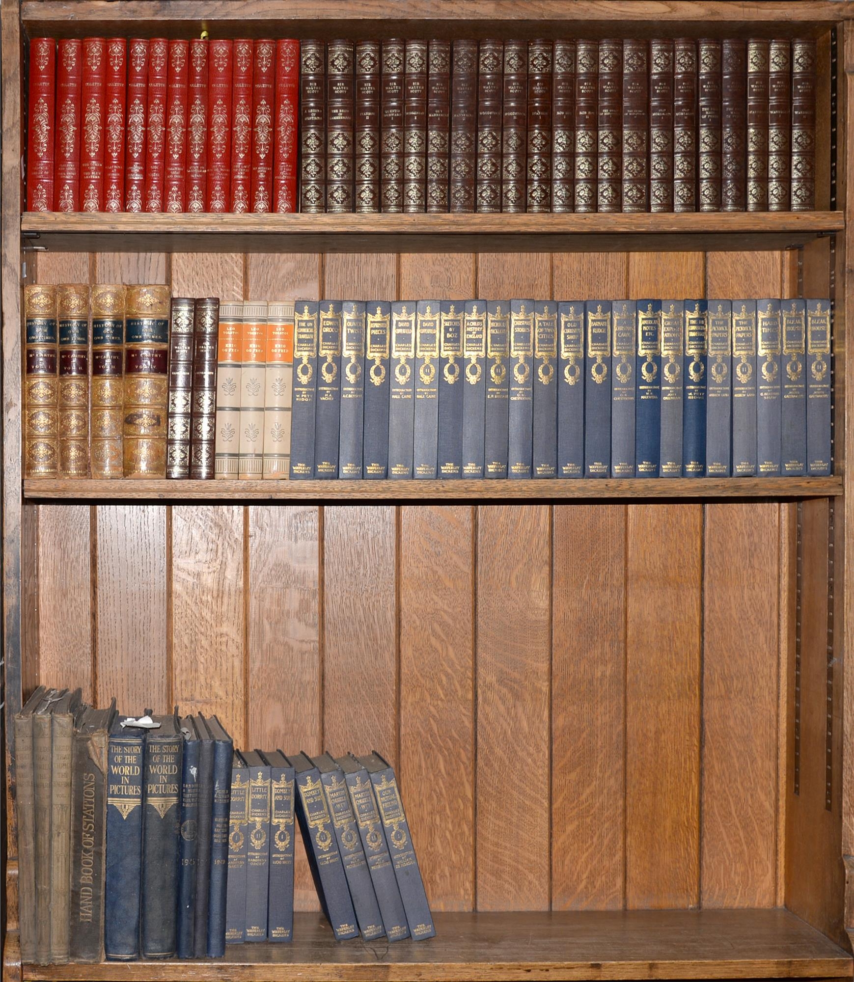 Books. Miscellaneous general stock, including the Waverley editions of Dickens, 19th c and later - Image 4 of 4