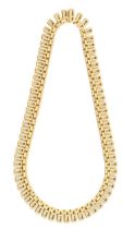 An 18ct gold necklace, 43cm l, import marked Birmingham 1966, 52.5g Good condition