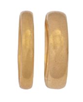Two 22ct gold wedding rings, both Birmingham 1930 and 1942, 9.7g, size K, L Light wear