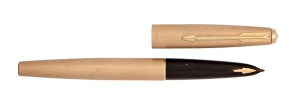 A Parker 61 gold plated fountain pen