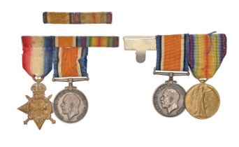 WWI, group of three, 1914-15 Star, British War Medal and Victory Medal N Sister E G Tarte and