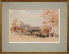 Peter de Wint (1784-1849) - Park in the Lake District, watercolour, 23 x 34.5cm, General Sir Charles