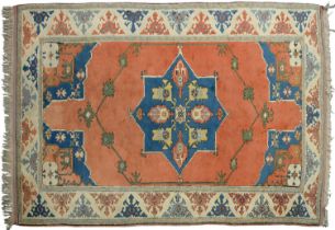 A Turkish Kars Kazak carpet, 1980s, 216 x 318cm