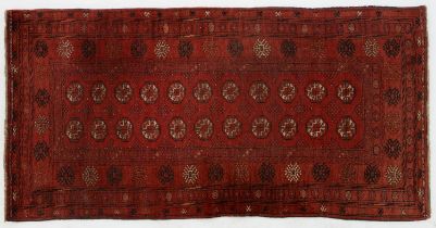 Antique Afghan bokhara rug, 192 x 102cm