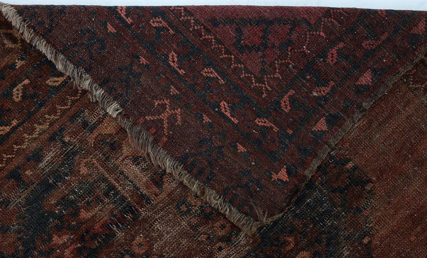 Antique Afghan Ersari rug, 150 x 117cm - Bild 3 aus 5