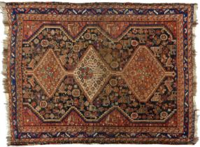 Two rugs, 96 x 151cm and 126 x 151cm