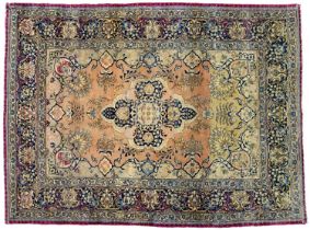 An Antique Isfahan rug, 199 x 143cm