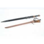 Two 20th century re-enactment style swords.