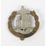 A Dorsetshire regiment Marabout Victorian cap badge