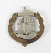 A Dorsetshire regiment Marabout Victorian cap badge