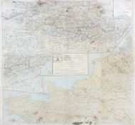 A WWII period 'Escape Map'.