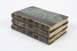 Poetical Works of Robert Burns in three volumes, published by Dent, late 19th century.