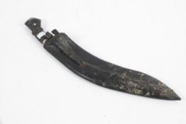 An Indian Gurkha Kukri knife.
