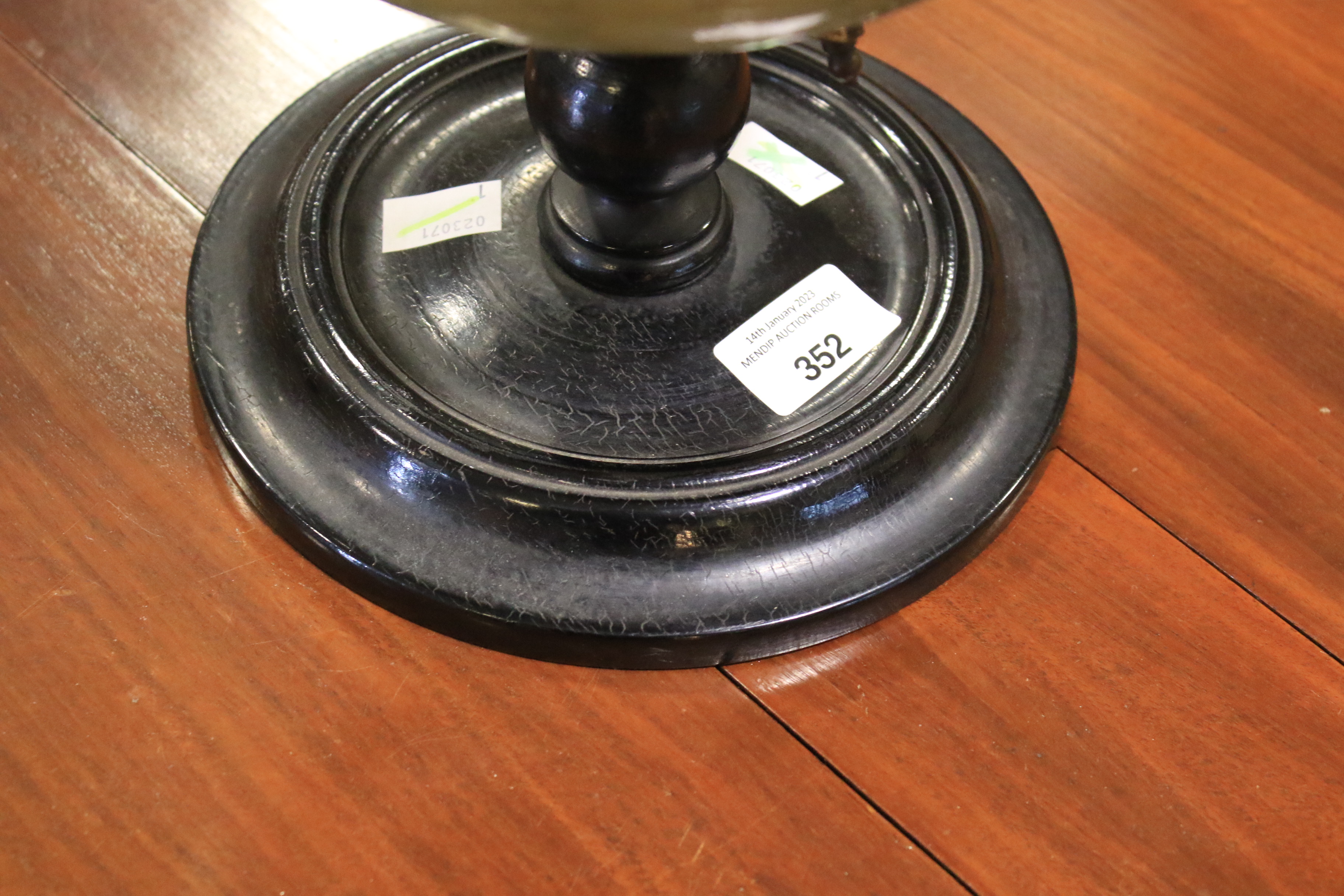 An early 20th century Philip's 9 inch terrestrial globe on ebonised stand. - Image 8 of 12