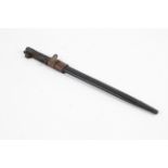 A WWI era US bayonet sword by Remington. Dated 1917, with original scabbard.