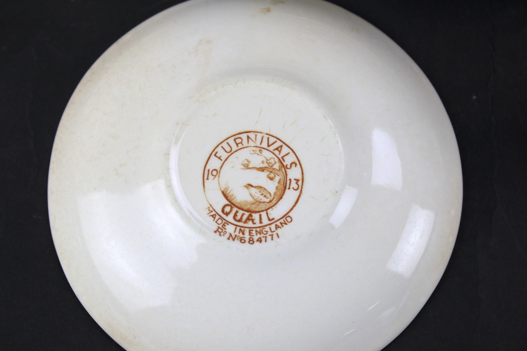 A Furnivals Quails pattern 1913 part tea and dinner service. - Image 2 of 2