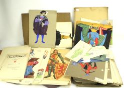 Joan Winby (20th Century), a collection of theatrical costume designs.