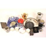 An assortment of ceramics and other collectables.