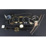 An assortment of watches.