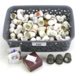 A collection of thimbles.