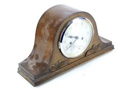 A early 20th century Napoleon's hat mantel clock.