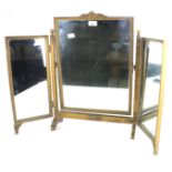 An early 20th century dressing table mirror.