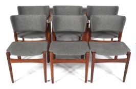 A set of six Danish chairs by Poul Hundevad for Fabian.