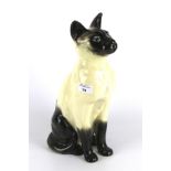 A Beswick figure of a Siamese cat.