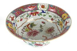 An early 19th century Spode porcelain hand-painted bowl.