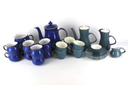 Two Poole and Denby part tea services.