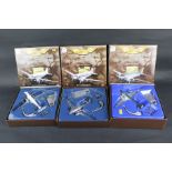 Three Corgi Aviation Achive diecast model planes.