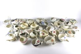 A collection of 19th and 20th century feeding posset cups.