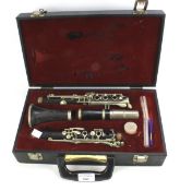 A 20th century Console clarinet.