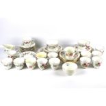 A quantity of assorted part bone china tea services.